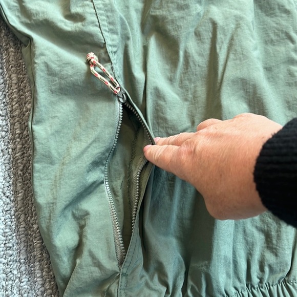 Vintage Columbia Jacket Windbreaker Coat Blue Green Mens XL - Picture 5 of 8